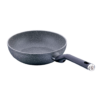 SARTEN CIRCULAR PALMA WOK ANTIADHERENTE DE COLOR GRIS AZULADO